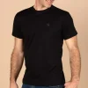 T-shirt noir coton Pima bio
