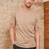 T-shirt Paul coton bio beige
