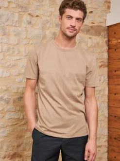 T-shirt Paul coton bio beige