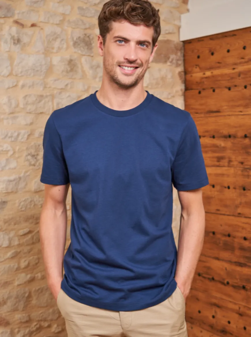 T-shirt Paul coton bio marine