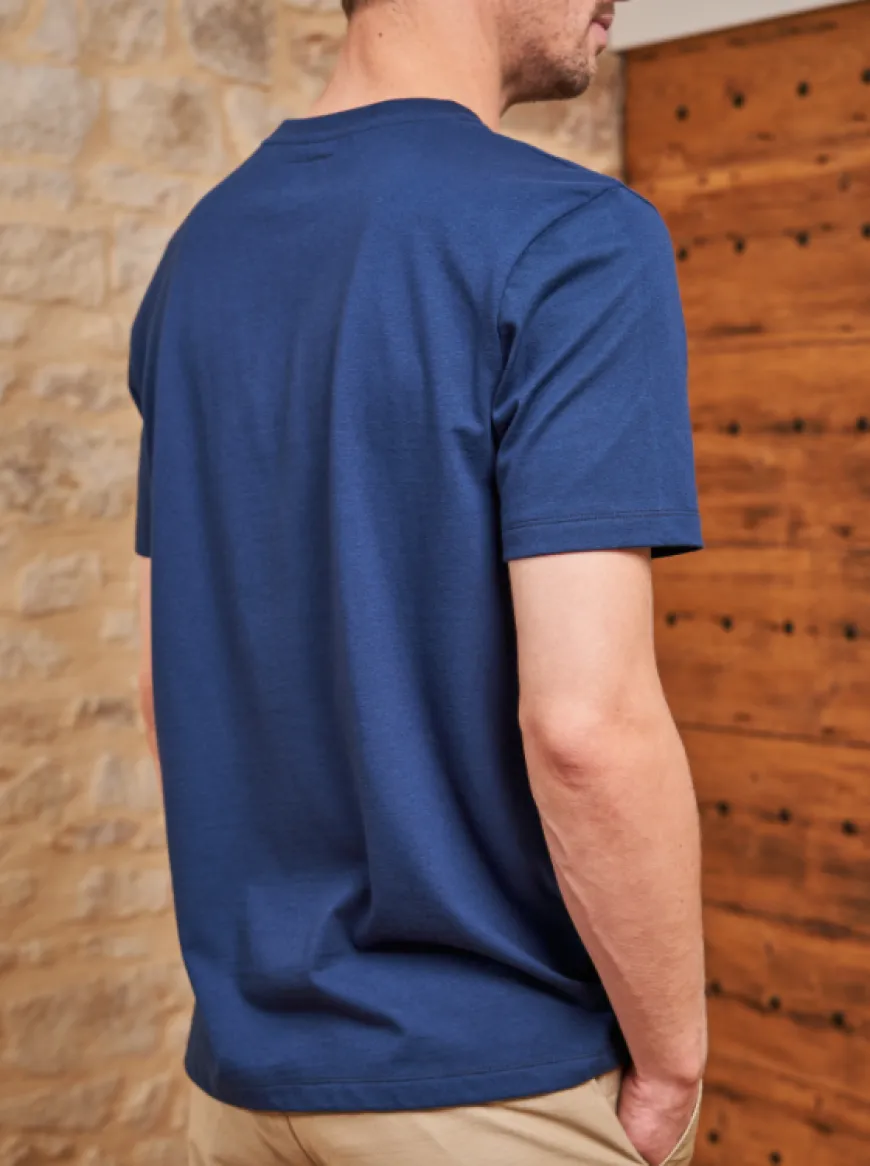 T-shirt Paul coton bio marine