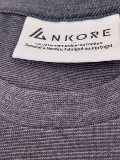 T-shirt recyclé Océan bleu