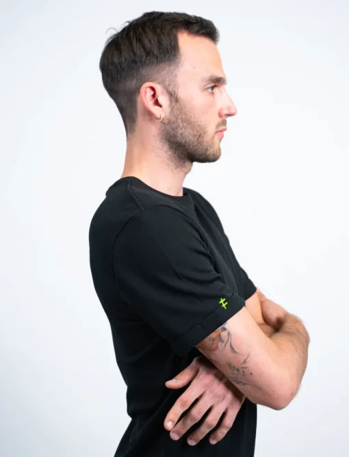 T-shirt sport Sportwool® noir