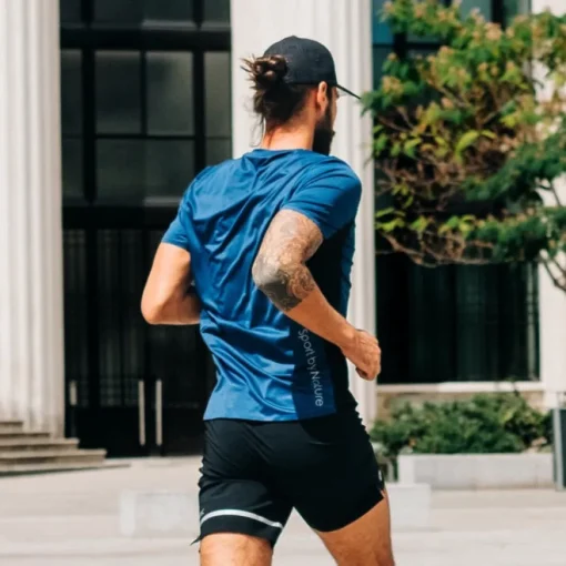 T-shirt sport Wild Tee Bleu