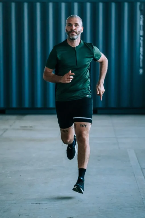 T-shirt sport Wild Ziptee Vert