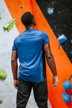 T-shirt sport Wild Ziptee Bleu