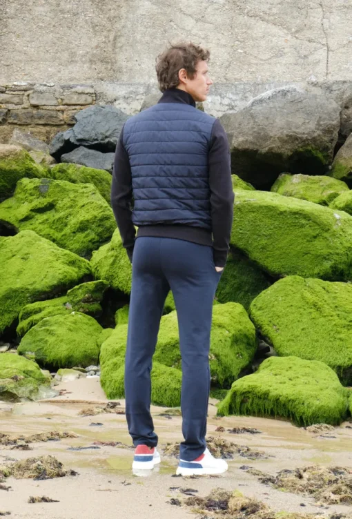 Veste bi-matière