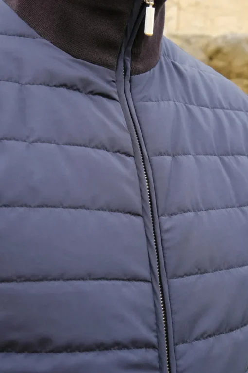 Veste bi-matière