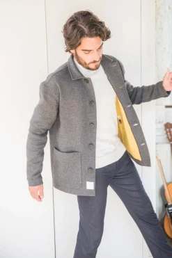 Veste Bleu d'Or
