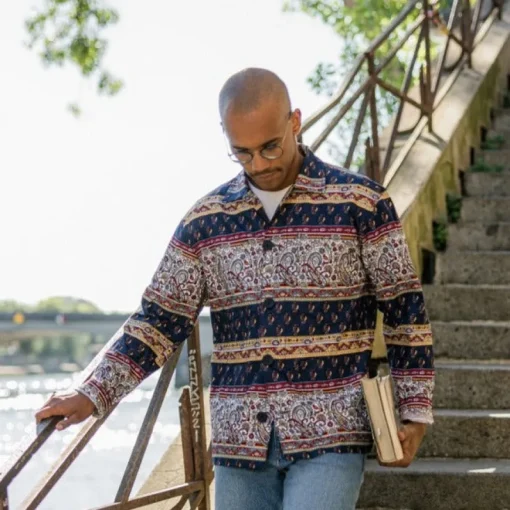 Veste Bleu Giono