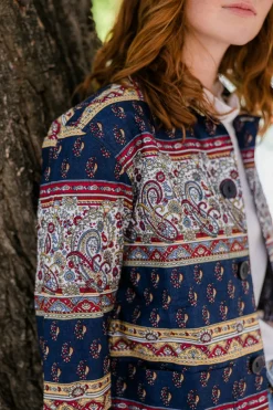 Veste Bleu Giono