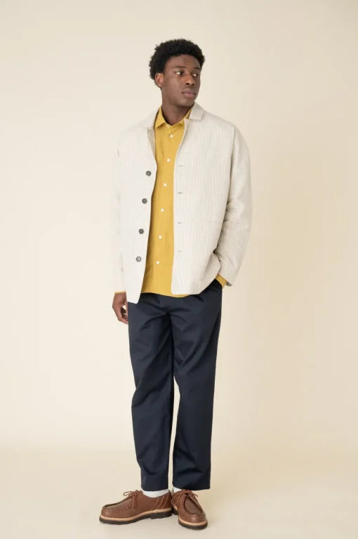 Veste Hayato Ecru stripes