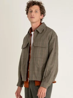 Veste Kinsale Brown checks