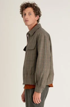 Veste Kinsale Brown checks