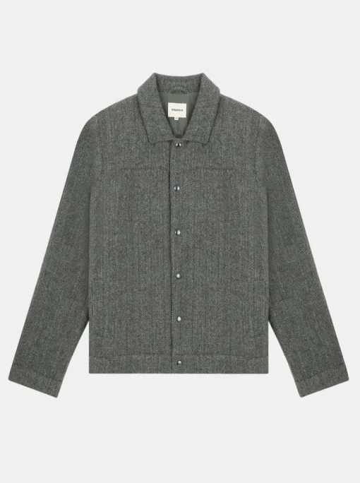 Veste Palermo Dark green herringbone