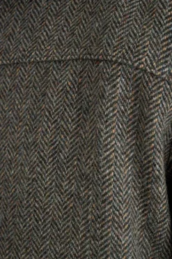 Veste Palermo Dark green herringbone