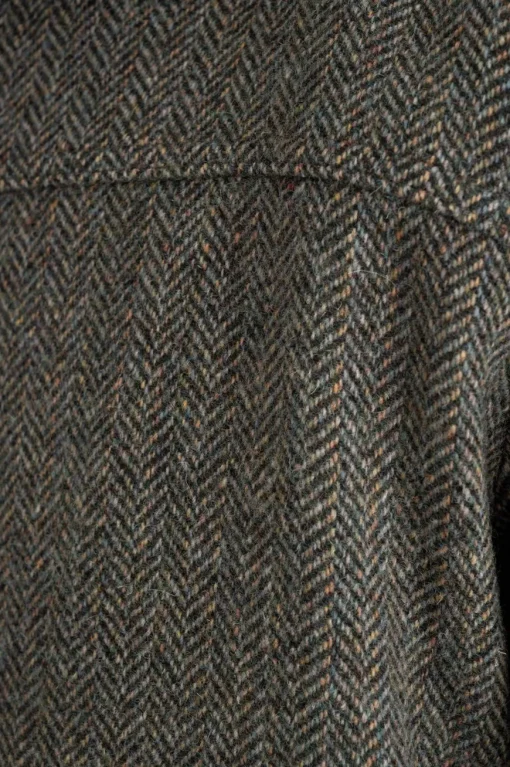 Veste Palermo Dark green herringbone