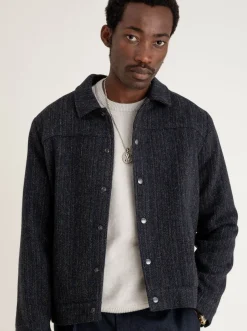 Veste Palermo Navy herringbone