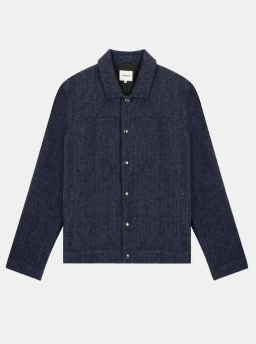 Veste Palermo Navy herringbone