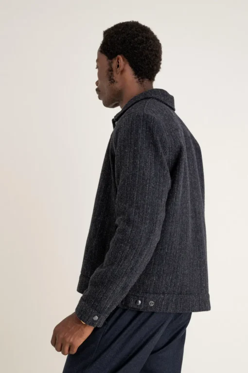 Veste Palermo Navy herringbone