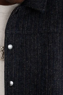 Veste Palermo Navy herringbone