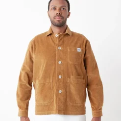 Veste velours côtelé camel