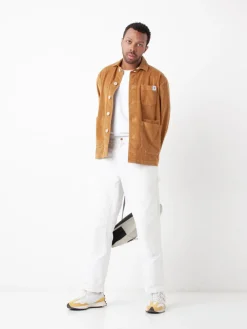 Veste velours côtelé camel