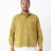 Veste velours côtelé kaki