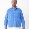 Veste velours côtelé électrique