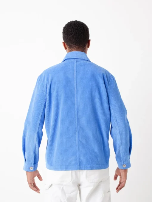 Veste velours côtelé électrique