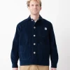 Veste velours côtelé navy