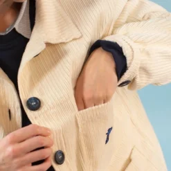 Veste velours côtelé upcyclé Peralta
