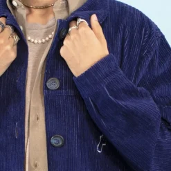 Veste velours côtelé upcyclé Nubie