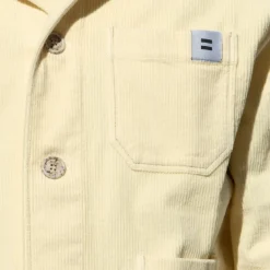 Veste velours côtelé vanille
